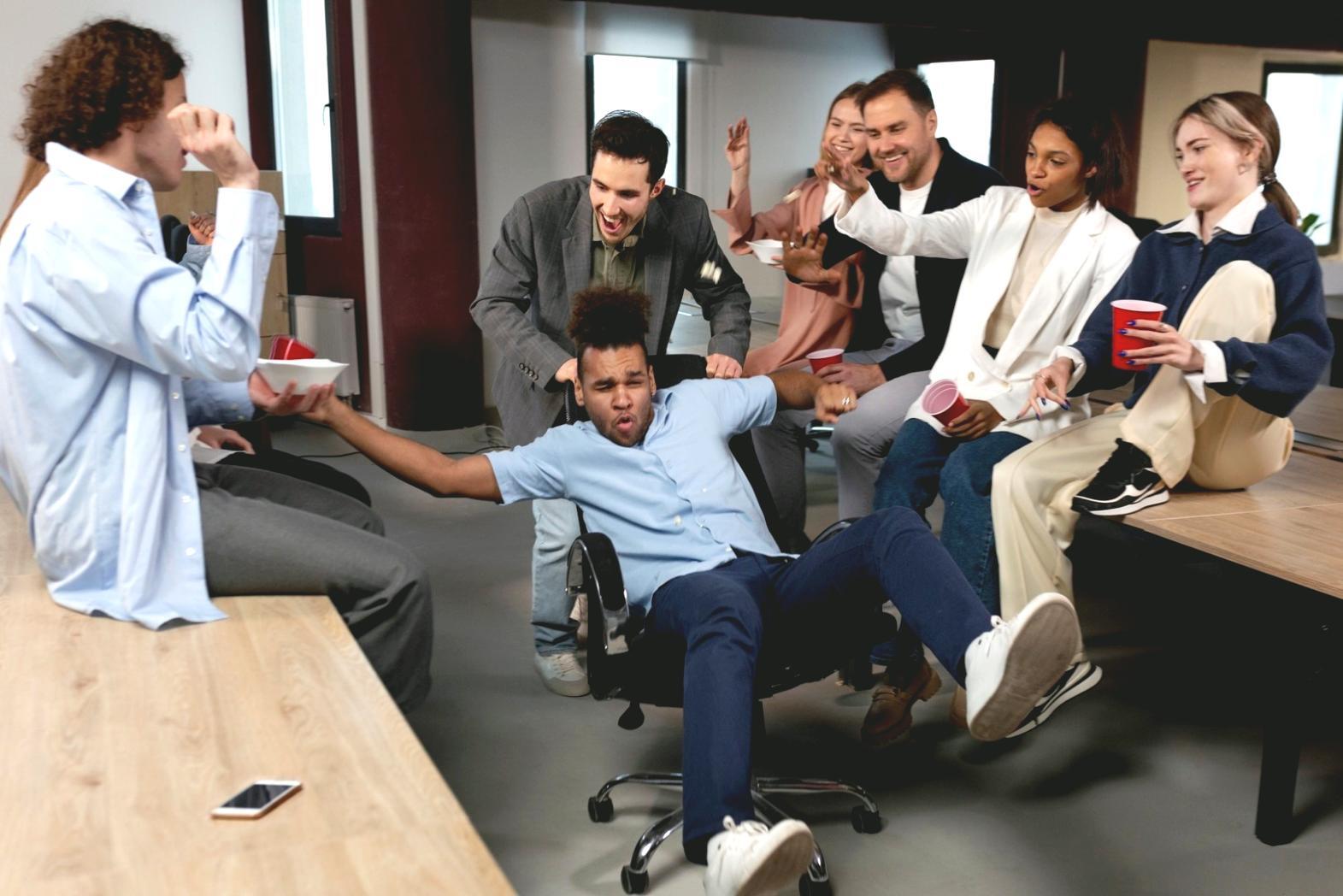 Modern business planning session with financial documents and strategy materials